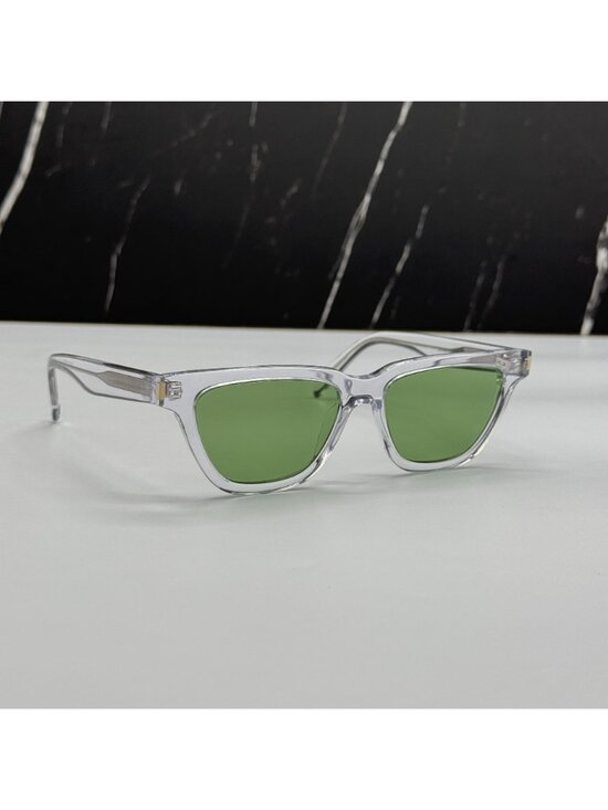 Saint Laurent SL462 SULPICE 006 Green Clear Sunglasses main image 7